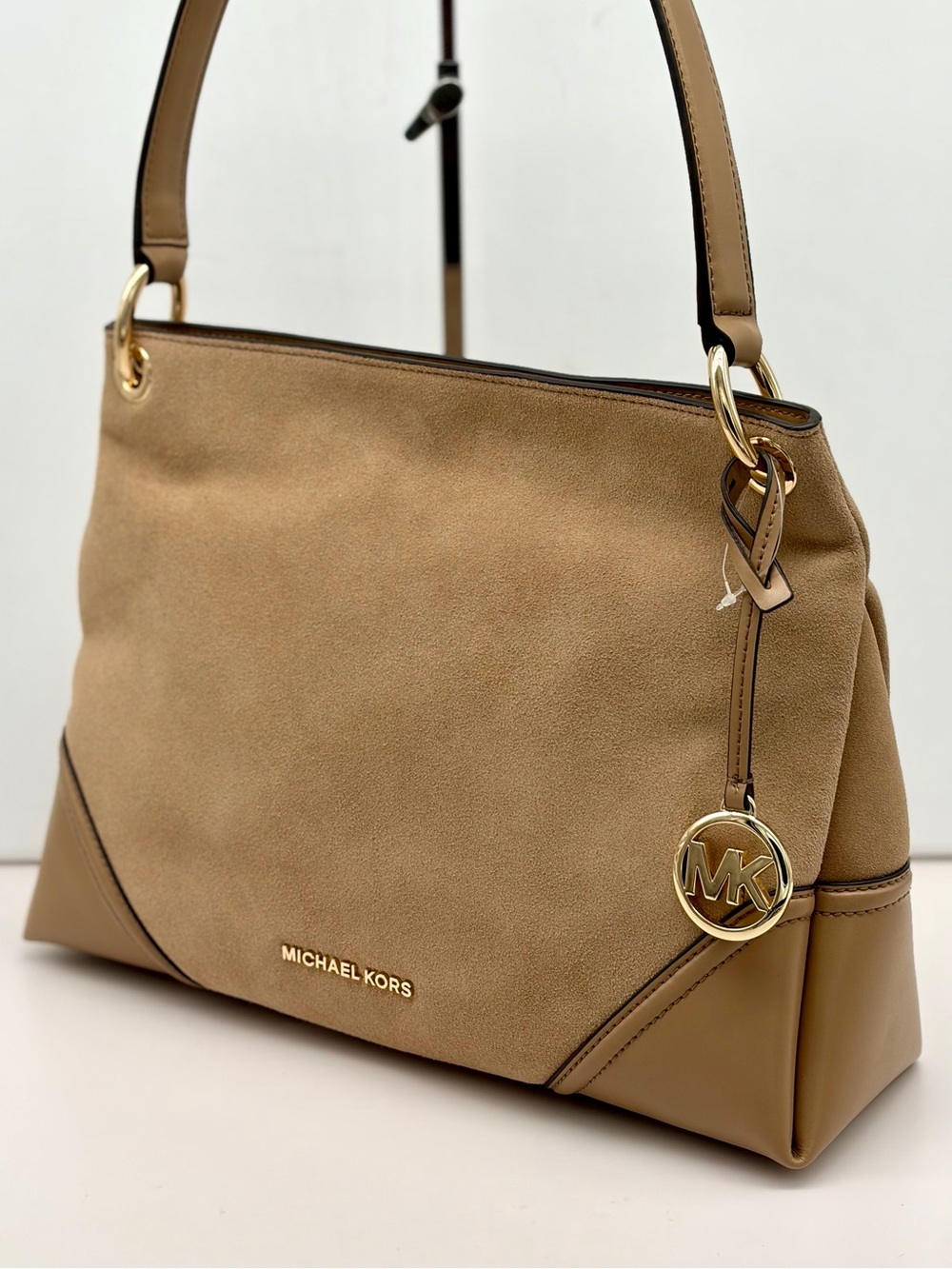 Michael Kors Women's Nicole Medium
Shoulder Bag in Dark Khaki